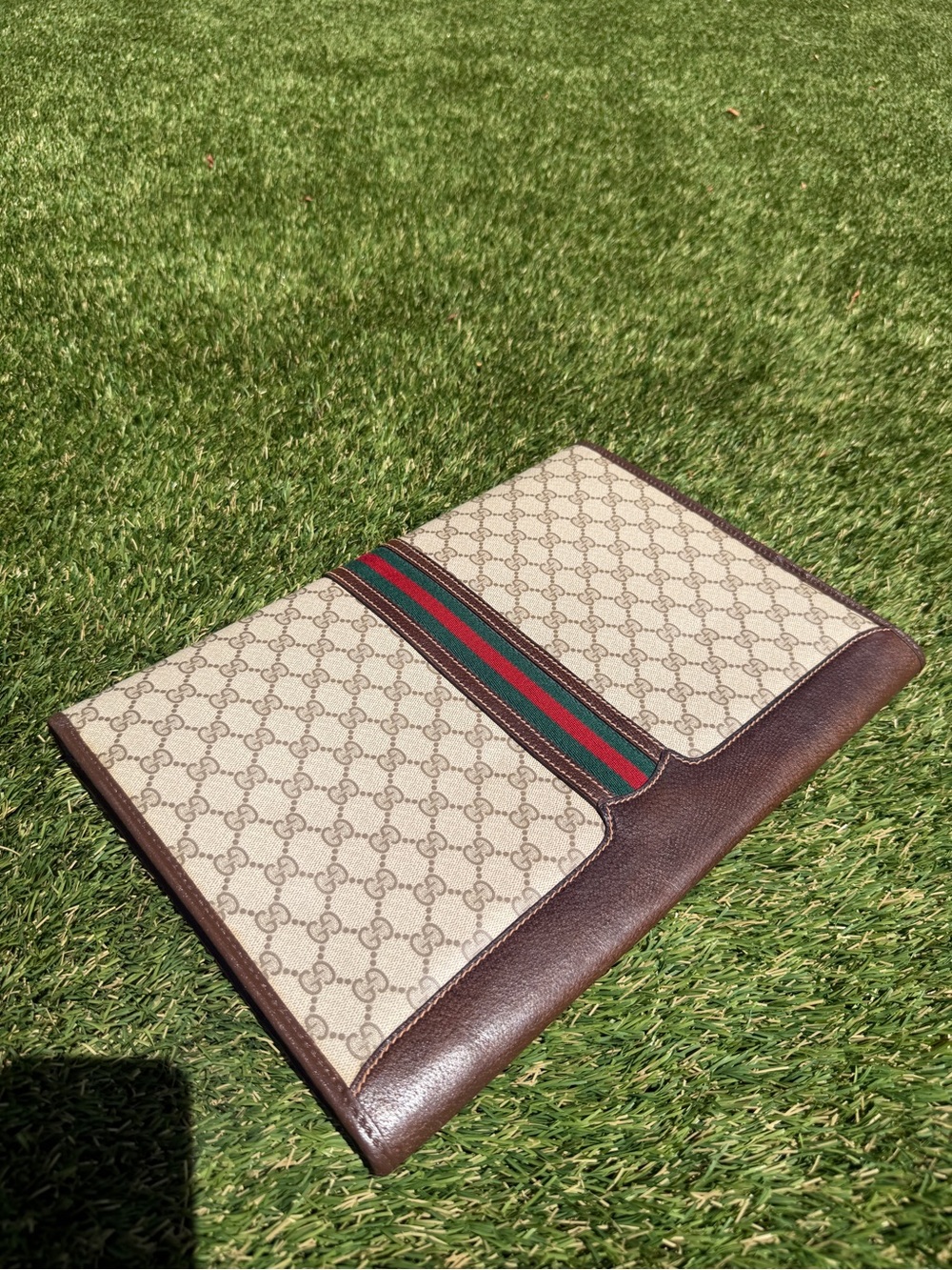 GUCCI Ophidia Accessory Sherry Line document case VINTAGE RARE - Picture 3 of 3